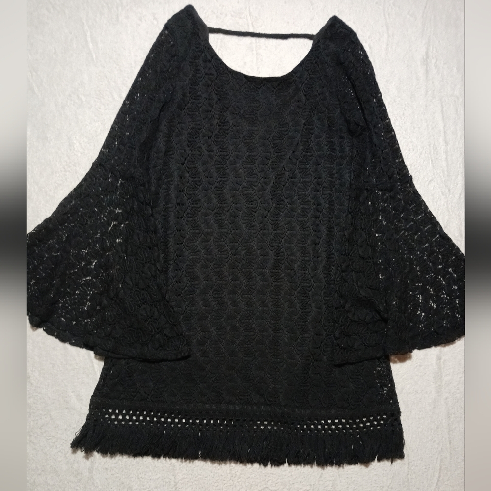 Forever 21 Black Lace Mini Dress